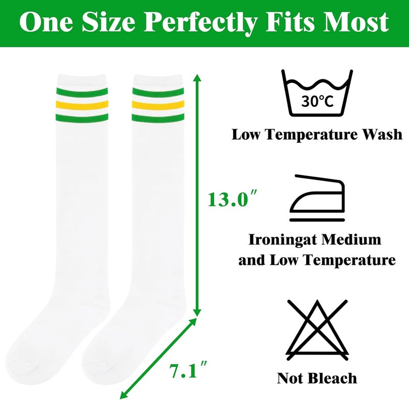 Sarfel Knee High Socks for Women Knee Socks Tube Socks Womens Athletic Socks Cotton Tall Socks Long Socks Knee High Stockings - Image 4